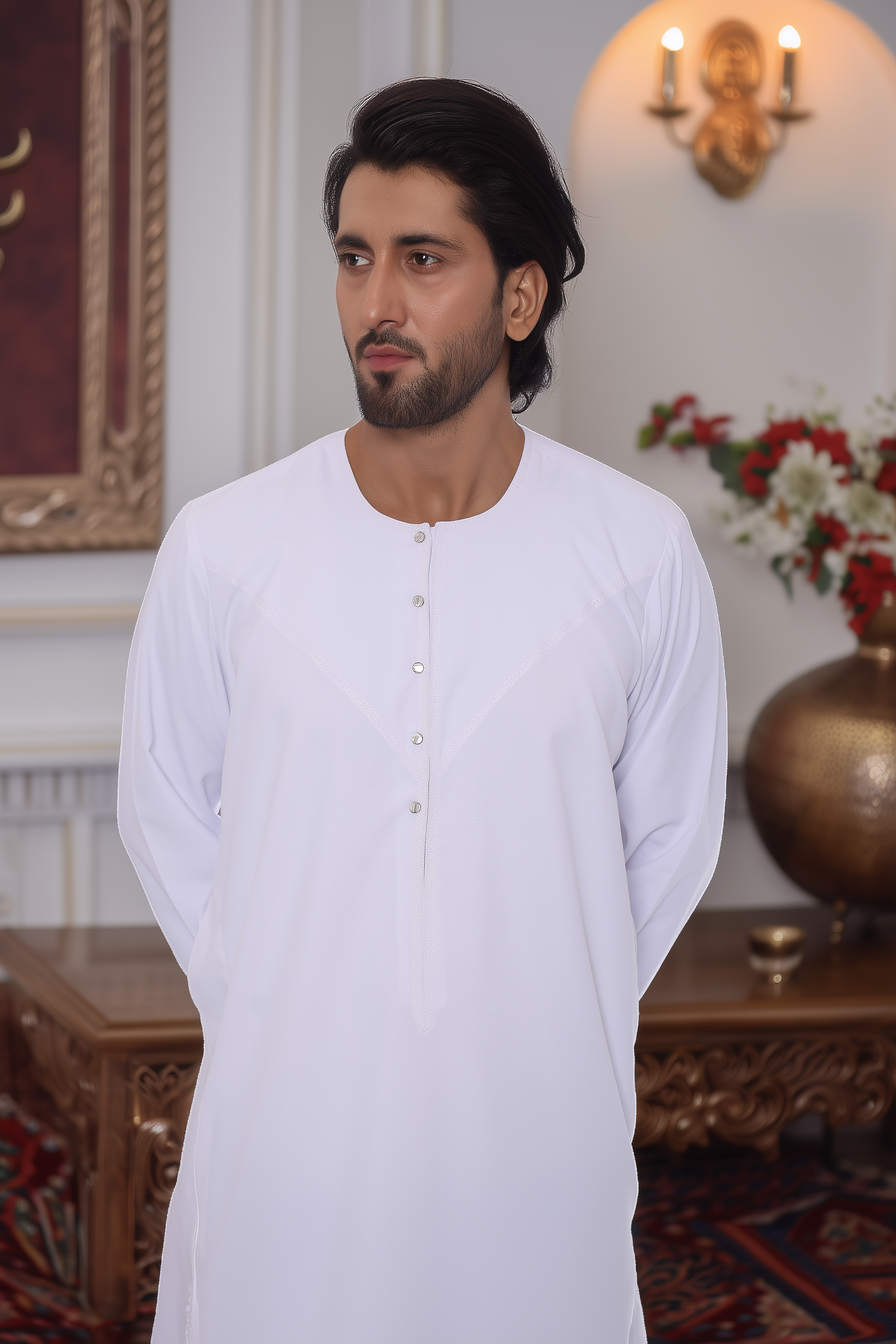 MTJ WHITE EMIRATI THOBE