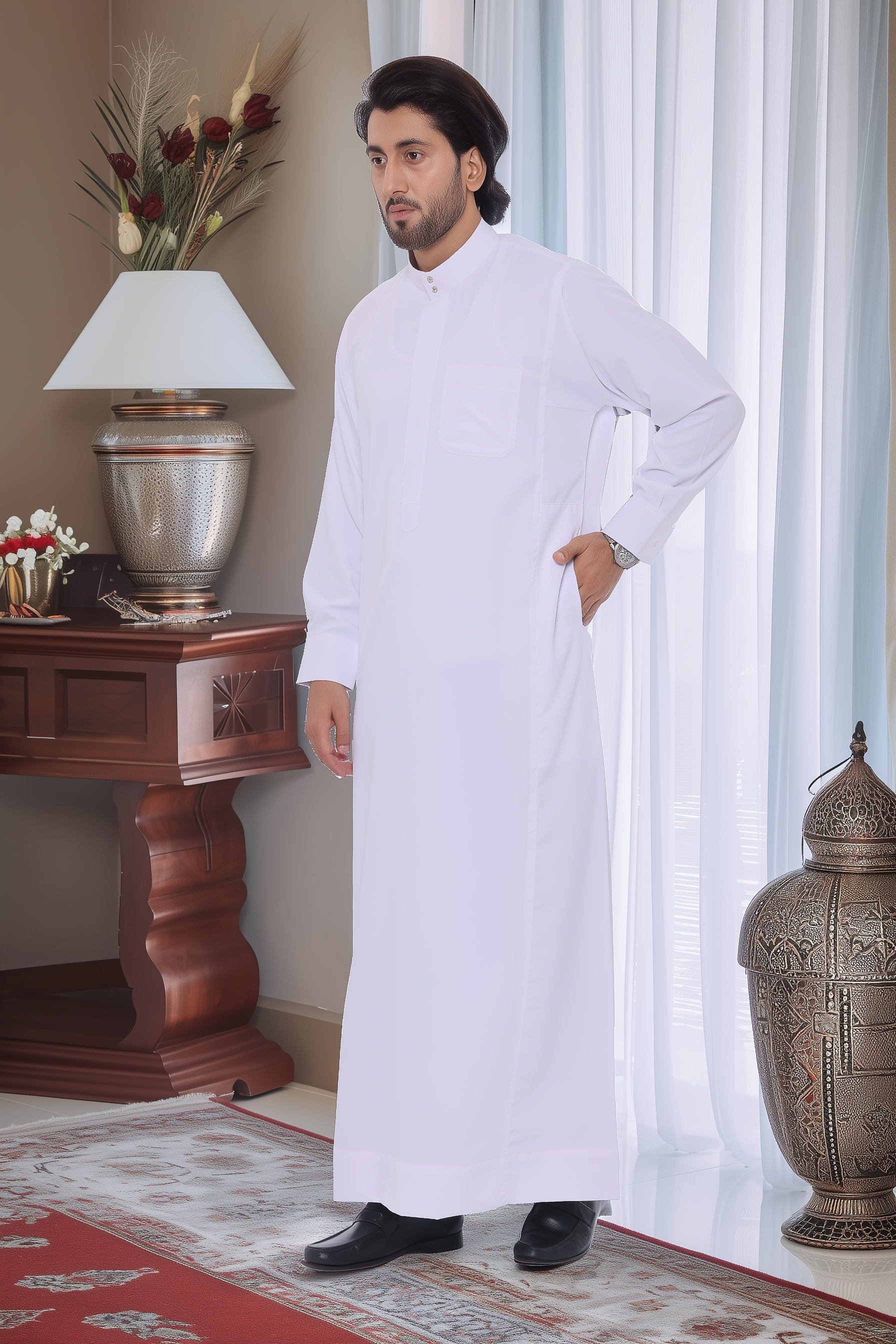 MTJ WHITE SAUDI THOBE