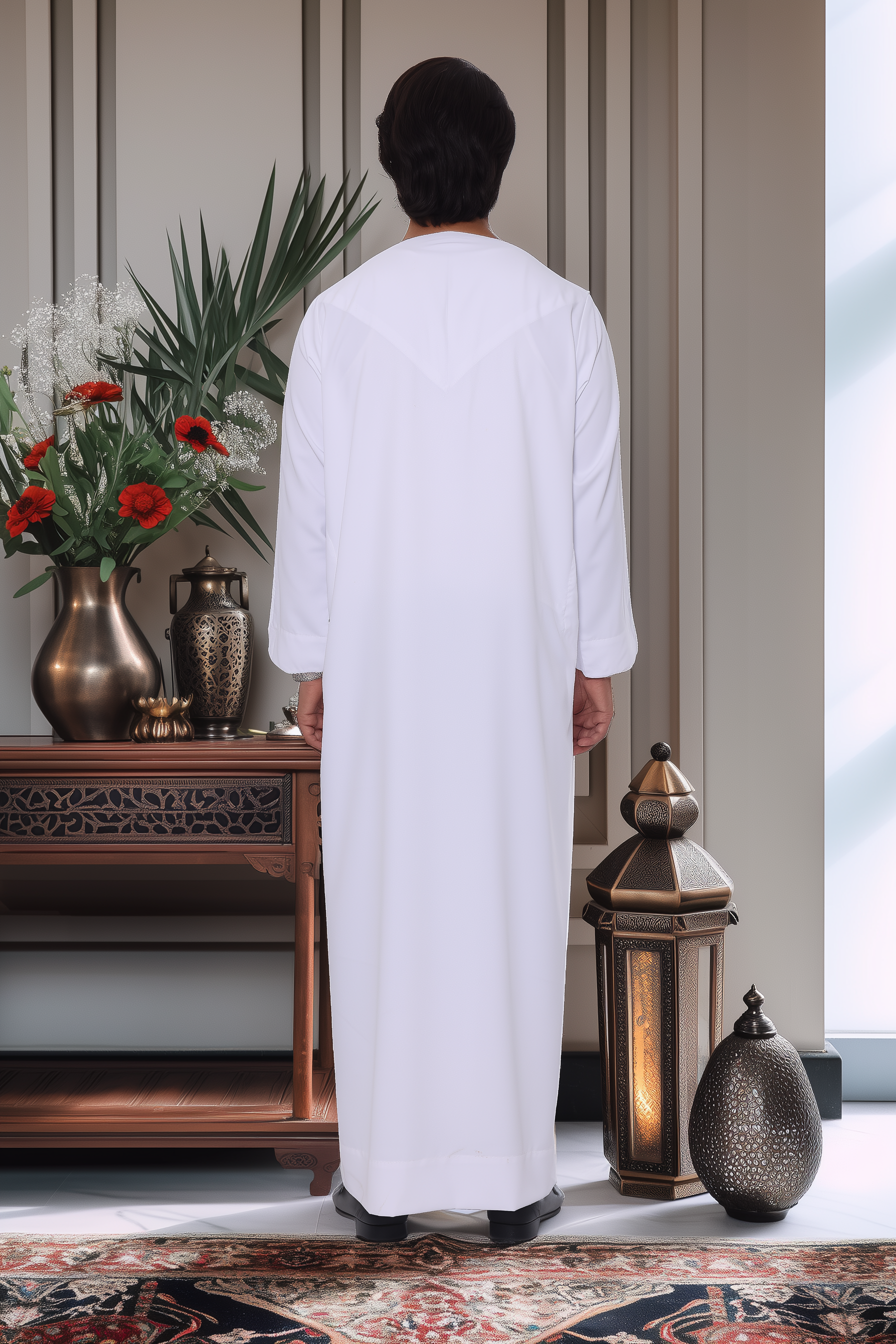 MTJ WHITE EMIRATI THOBE